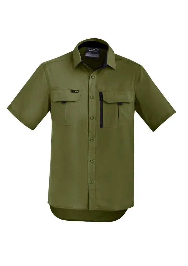 SYZMIK Men's Outdoor Short Sleeve Shirt ZW465